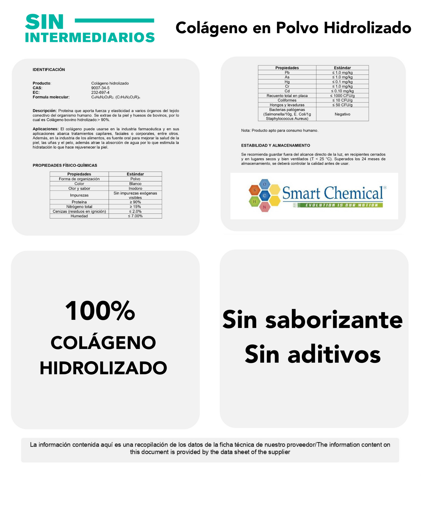 Colágeno Hidrolizado - 300g