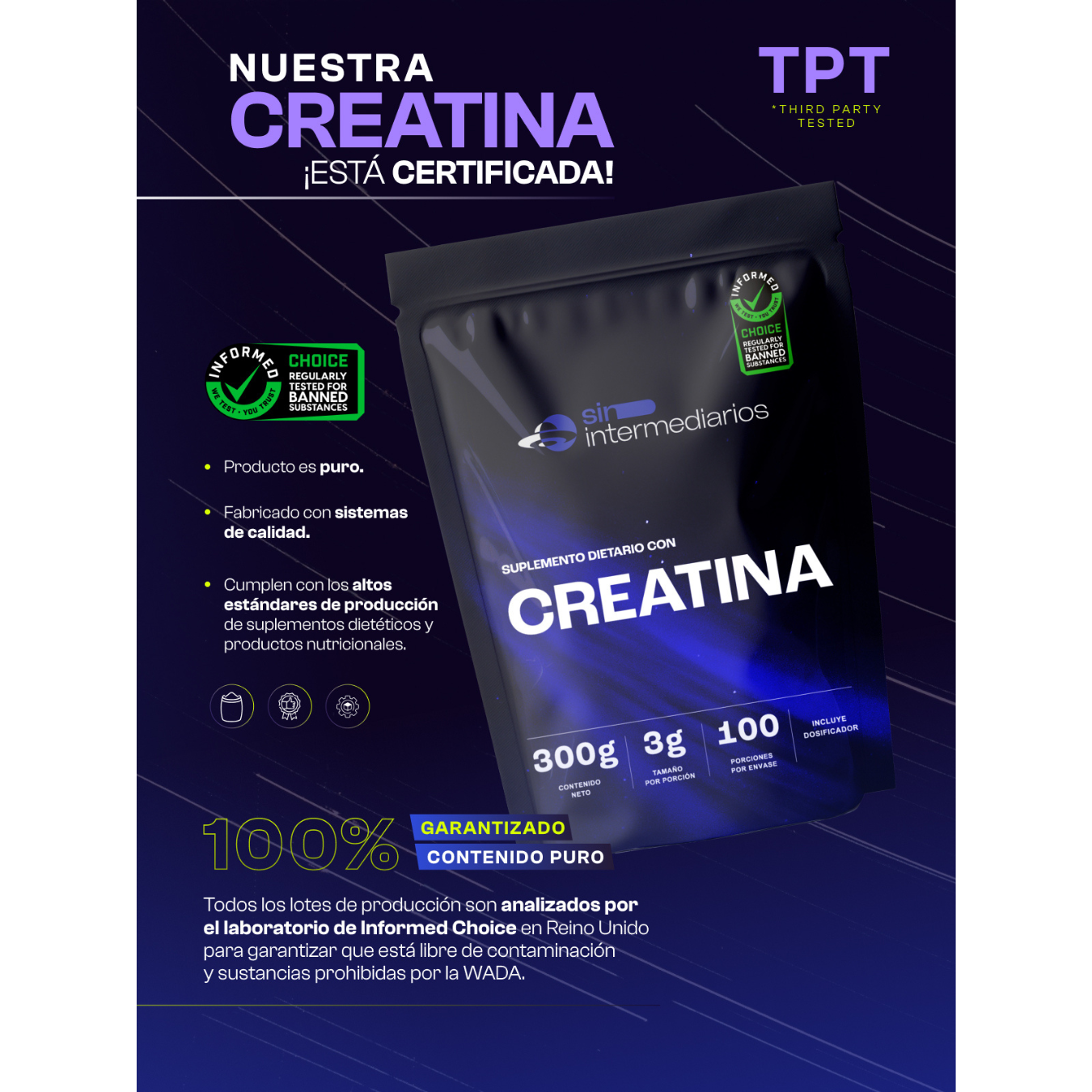 Creatina Monohidrato