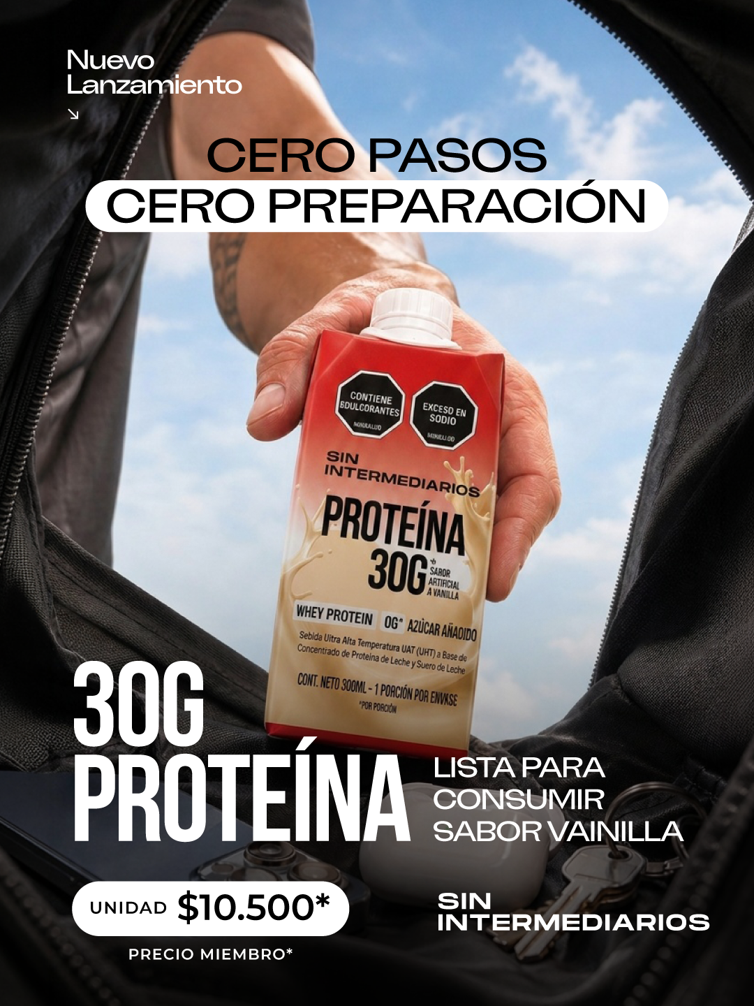 RTD Batido de Proteína Vainilla