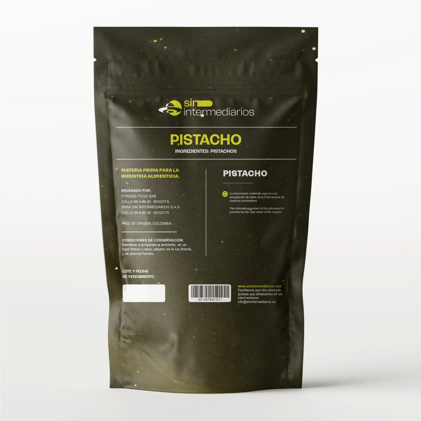 Pistachos con Cáscara - 1 Libra (455g)