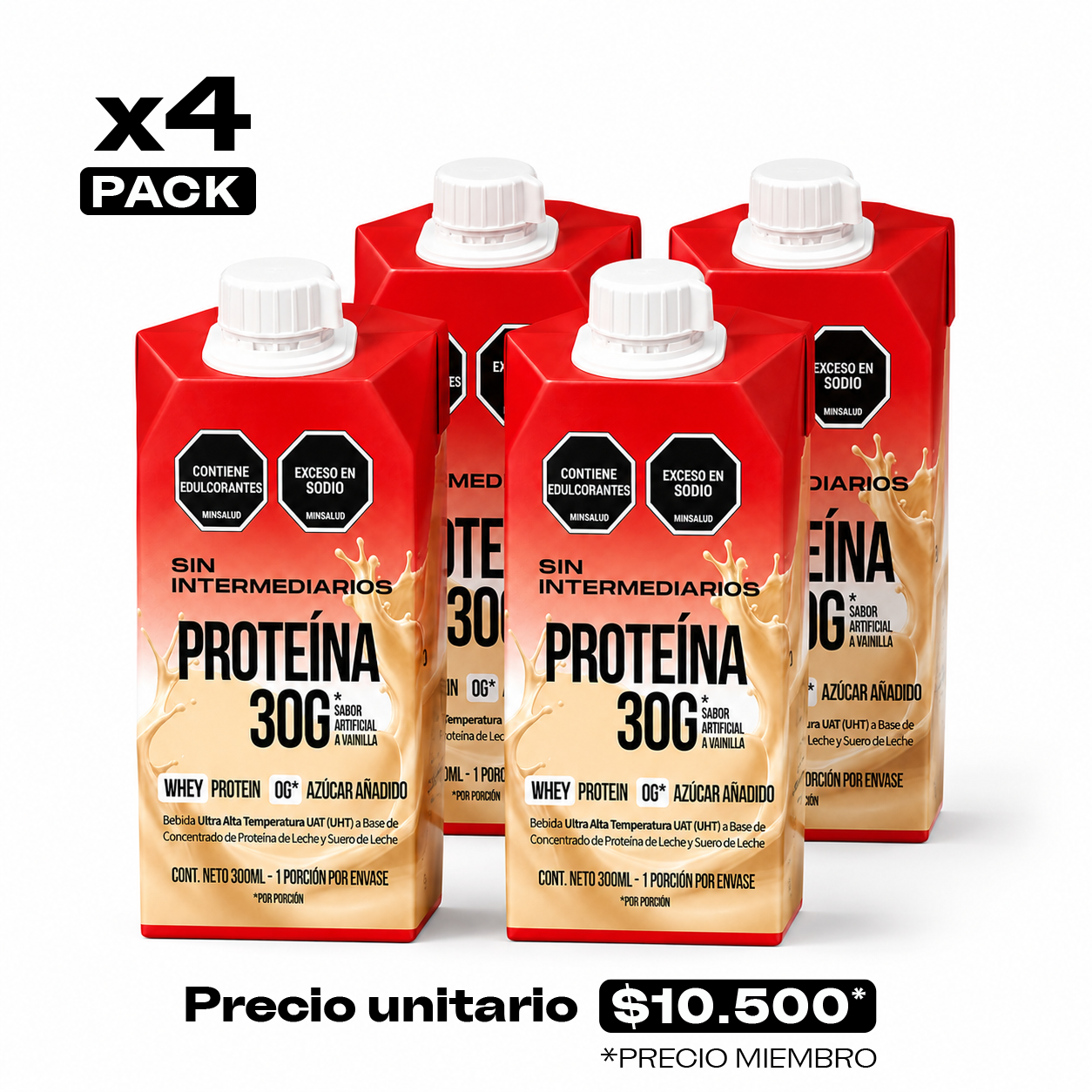 RTD Batido de Proteína Vainilla