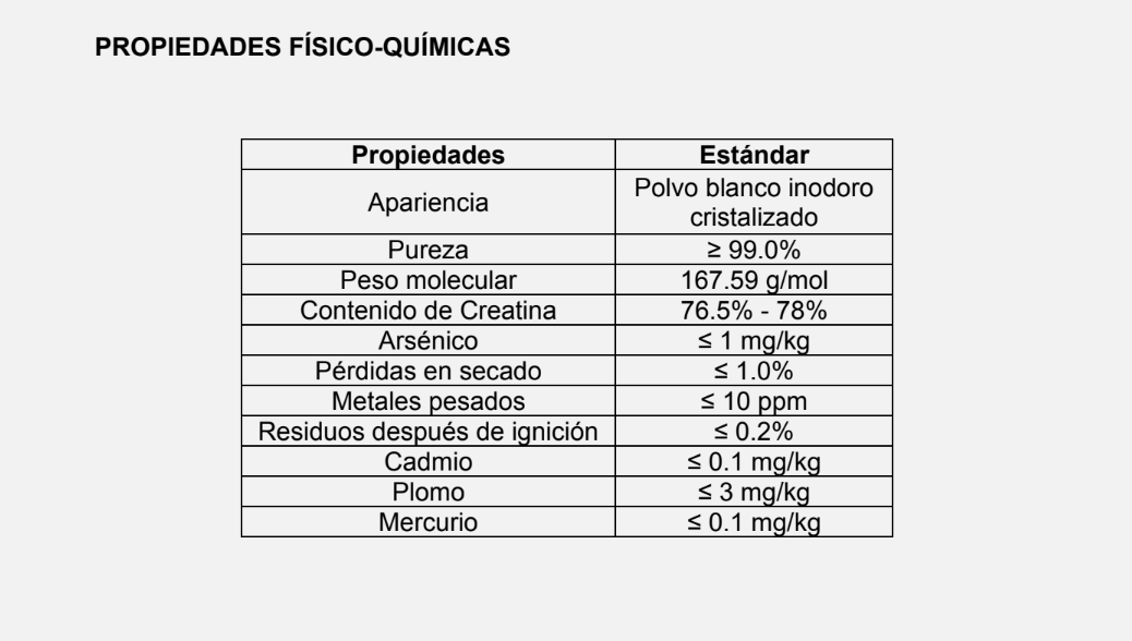 Creatina HCL