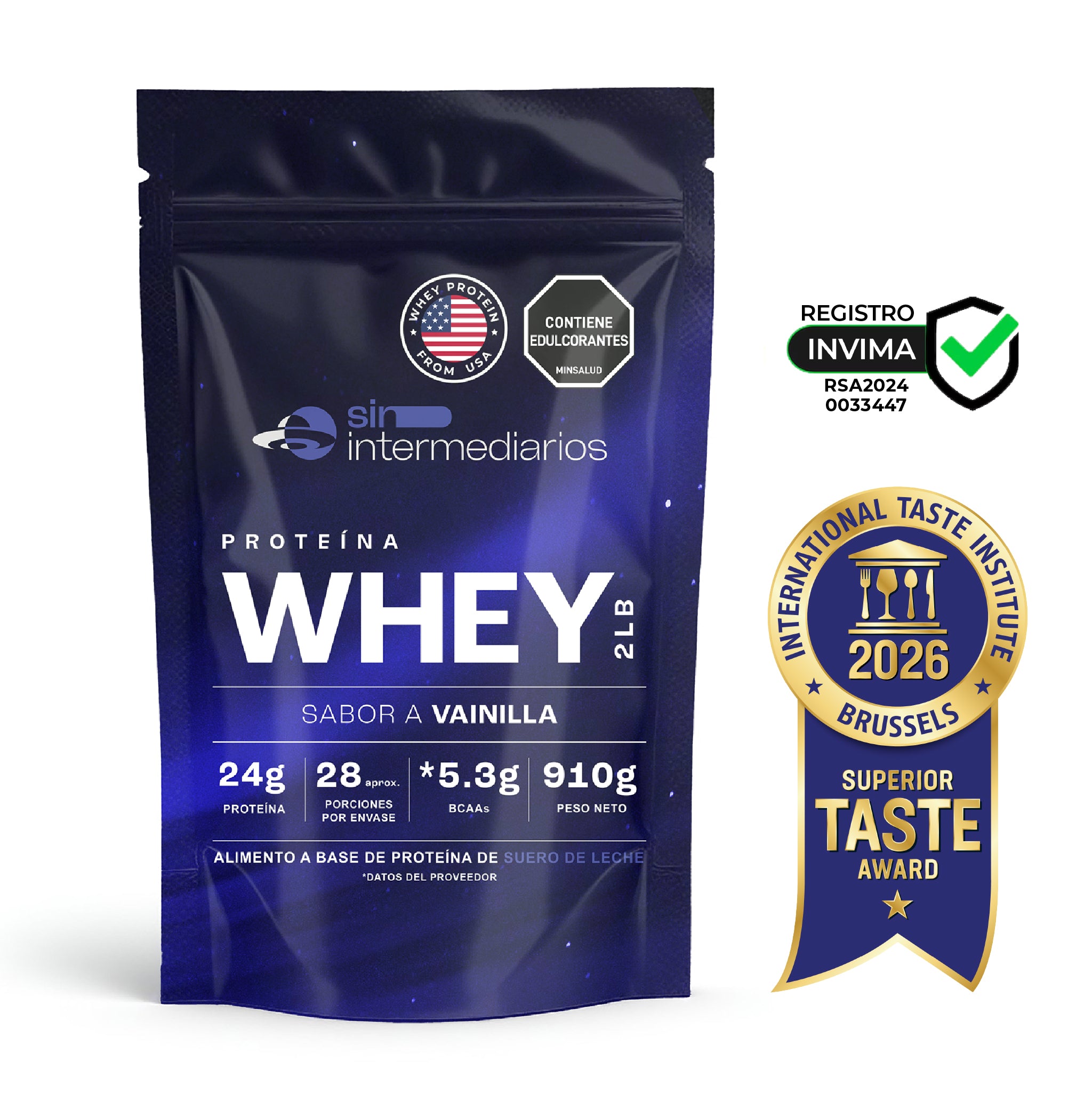Proteína Whey - Vainilla