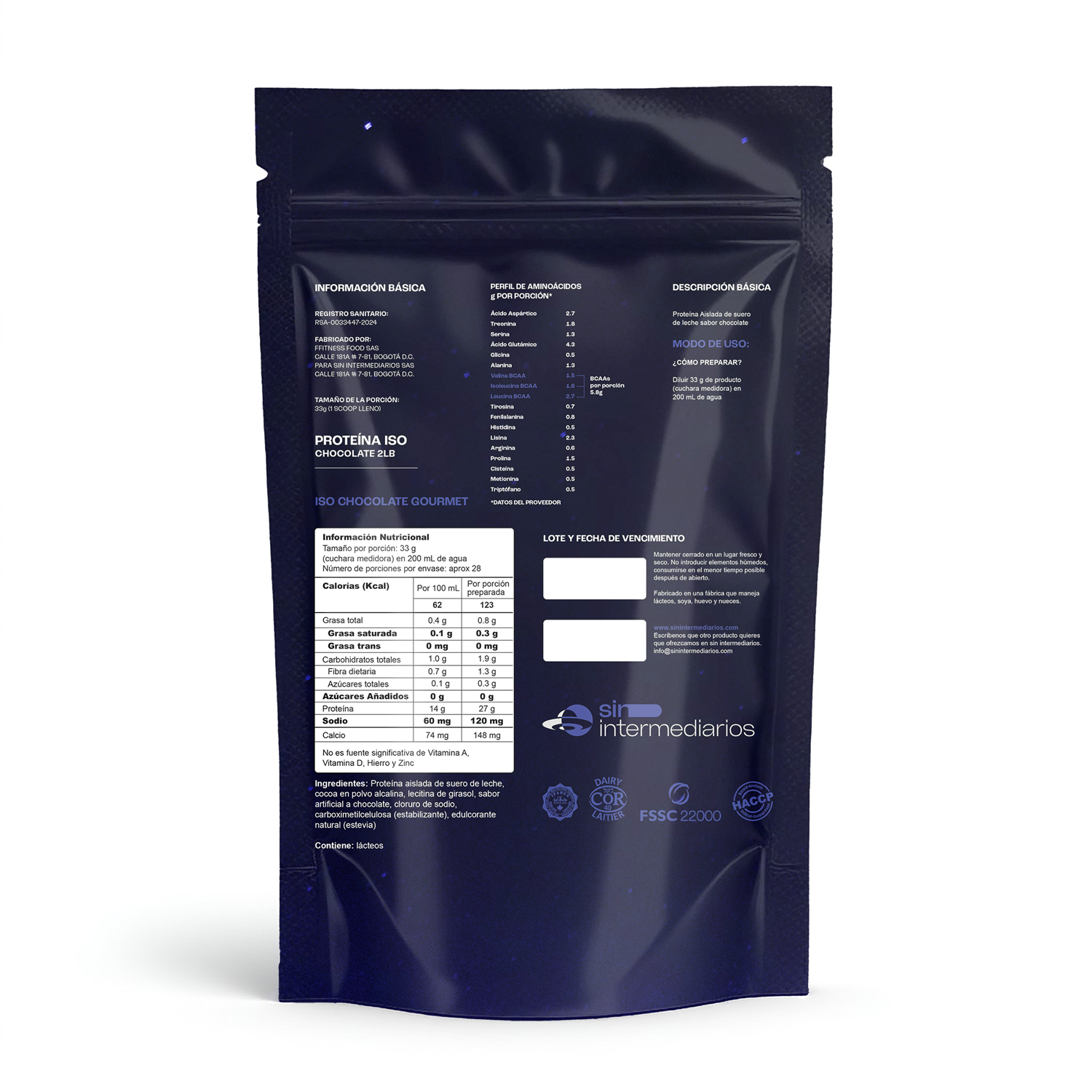 Proteína Aislada (ISO)