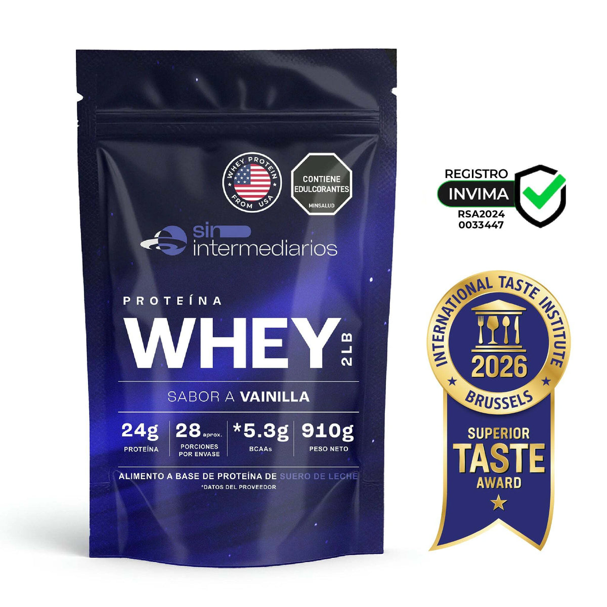 Proteína Whey - Vainilla
