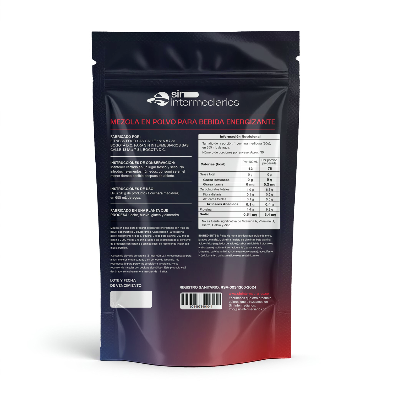 PR - Mezcla Energizante