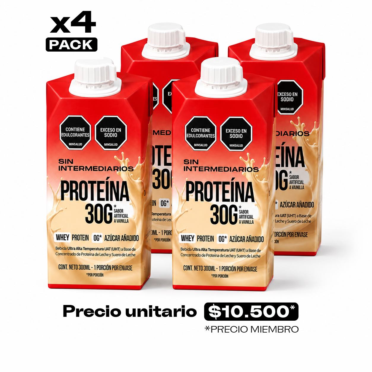 RTD Batido de Proteína Vainilla