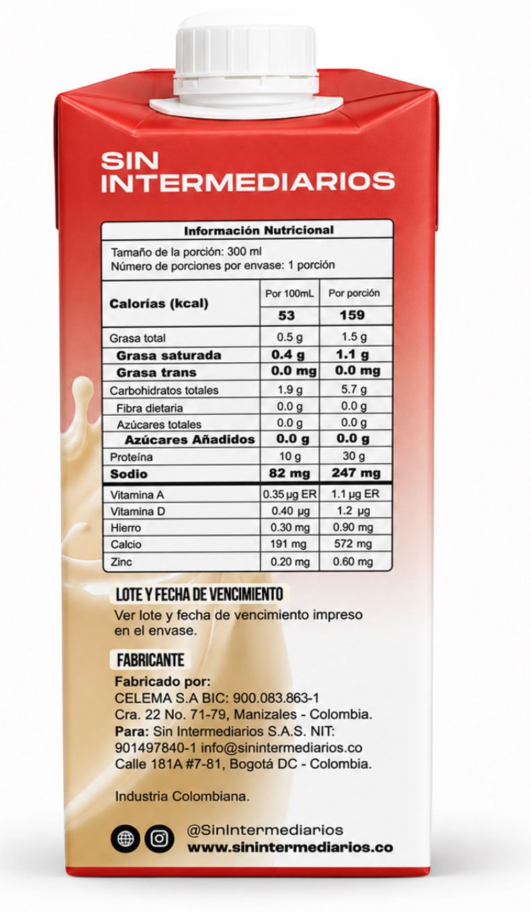 RTD Batido de Proteína Vainilla