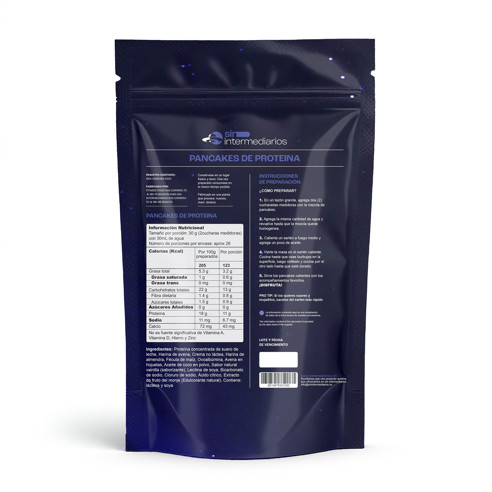 Pancakes de Proteína - 770g