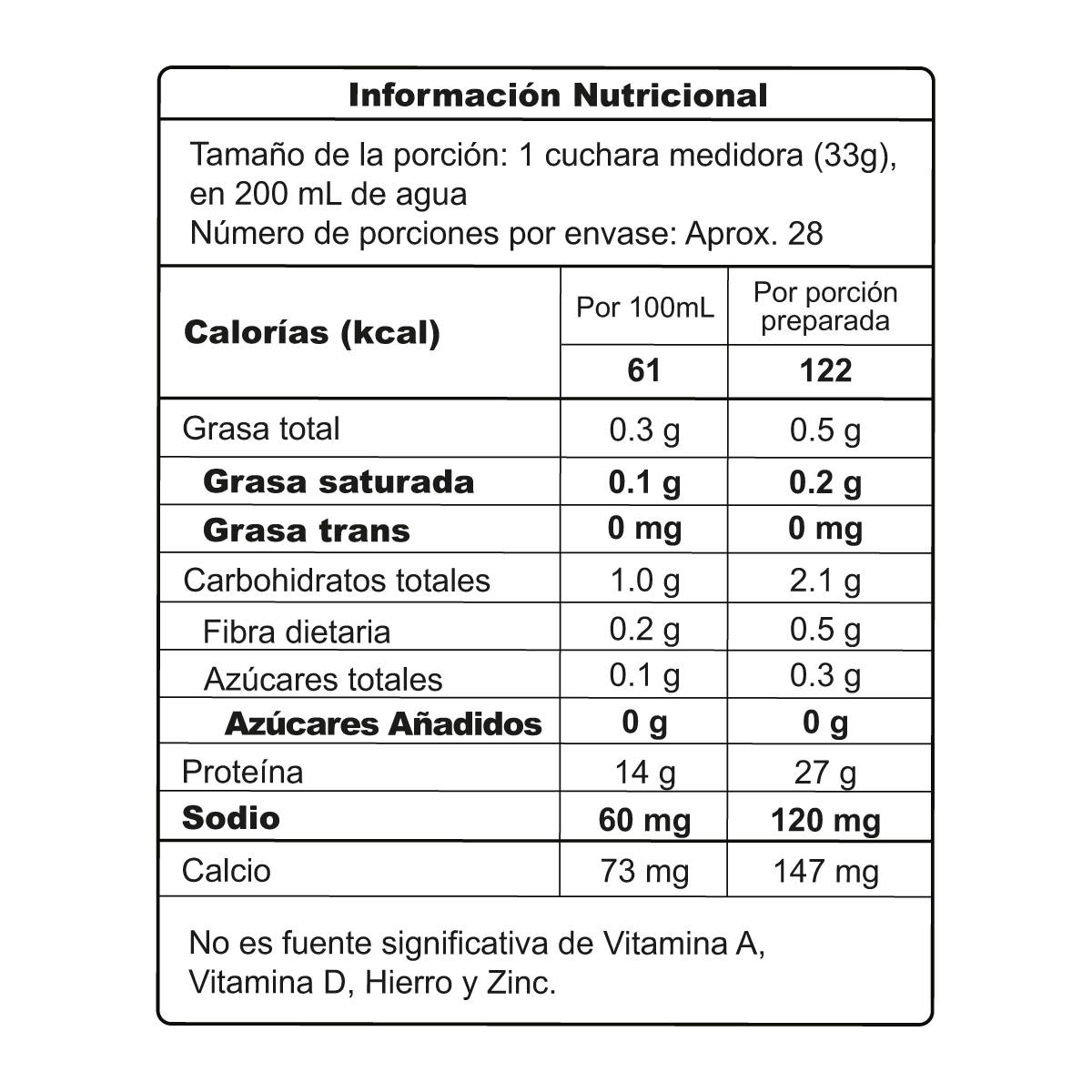 Proteína Aislada ISO - Vainilla