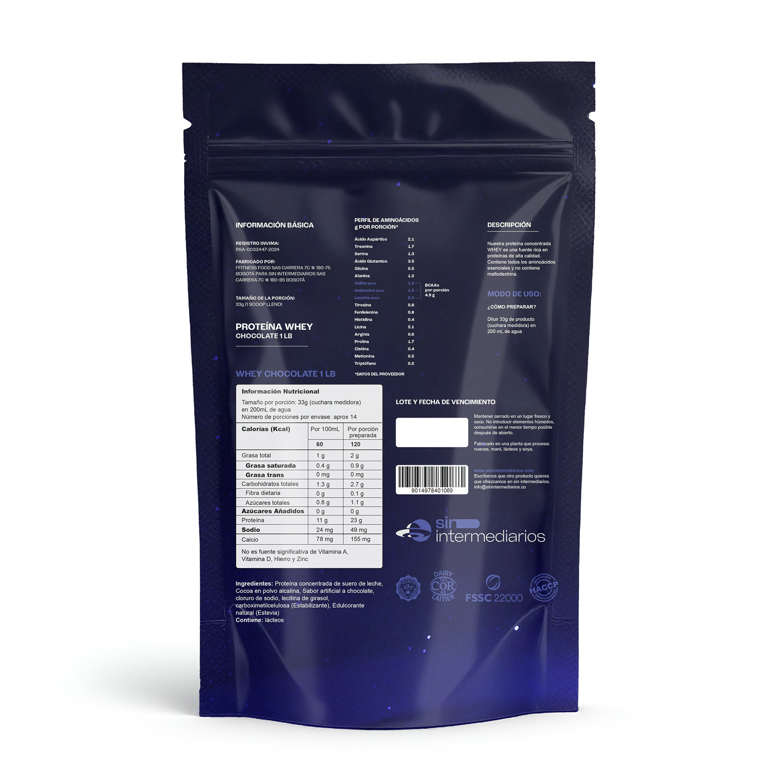 Proteína Whey - Chocolate